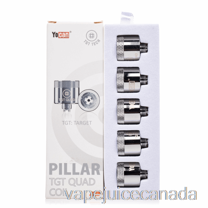 Vape Canada Yocan Pillar TGT Replacement Coils Pillar TGT Quad Coils